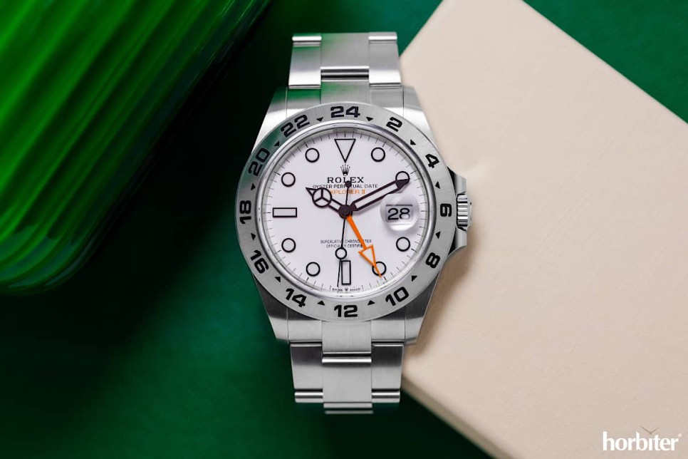 롤렉스 익스플로러2 메인스트림 폴라 화이트 226570 레플리카시계 감별방법 및 리뷰.. How To Spot Fake Rolex Explorer2 226570… 이미지 1