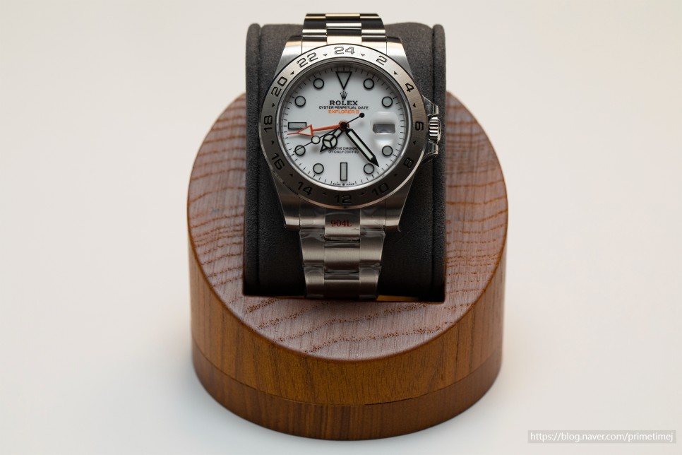 롤렉스 익스플로러2 메인스트림 폴라 화이트 226570 레플리카시계 감별방법 및 리뷰.. How To Spot Fake Rolex Explorer2 226570… 이미지 2