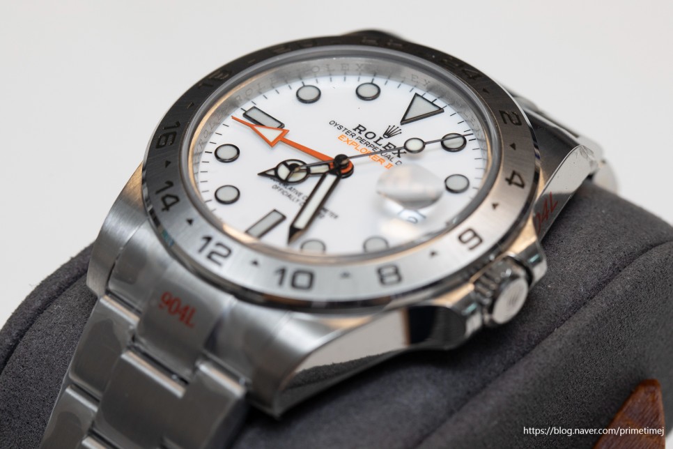 롤렉스 익스플로러2 메인스트림 폴라 화이트 226570 레플리카시계 감별방법 및 리뷰.. How To Spot Fake Rolex Explorer2 226570… 이미지 10