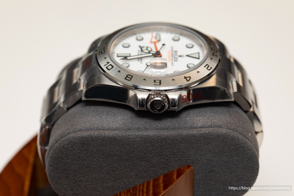 롤렉스 익스플로러2 메인스트림 폴라 화이트 226570 레플리카시계 감별방법 및 리뷰.. How To Spot Fake Rolex Explorer2 226570… 이미지 11