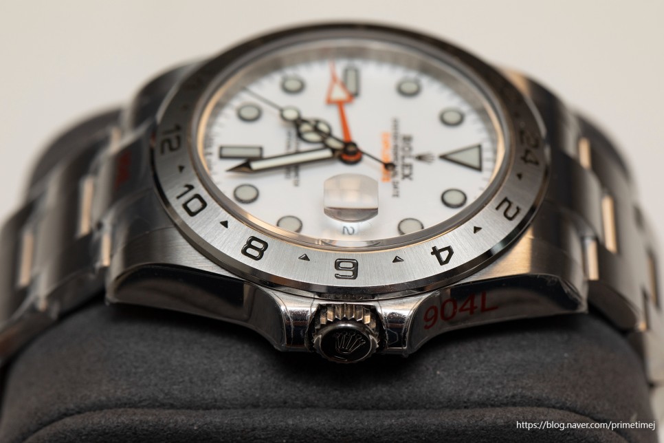 롤렉스 익스플로러2 메인스트림 폴라 화이트 226570 레플리카시계 감별방법 및 리뷰.. How To Spot Fake Rolex Explorer2 226570… 이미지 12