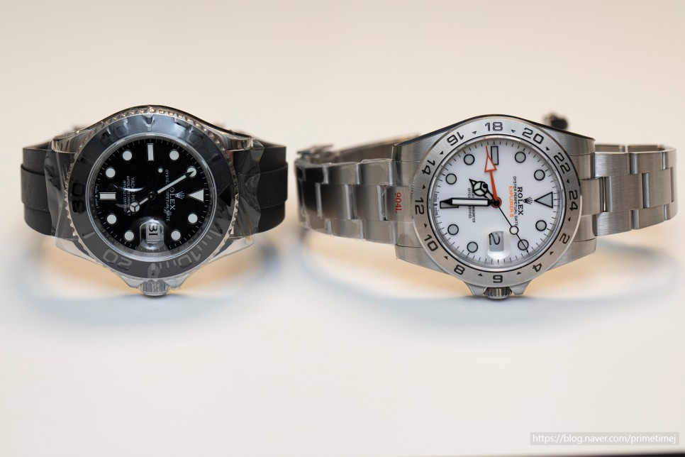 롤렉스 익스플로러2 메인스트림 폴라 화이트 226570 레플리카시계 감별방법 및 리뷰.. How To Spot Fake Rolex Explorer2 226570… 이미지 18
