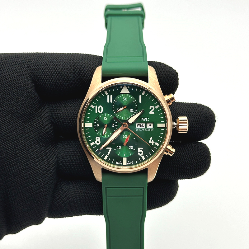 IWC 파일럿 워치 크로노그래프 TW공장 레플리카 시계 출고 전 QC 실물 사진 1