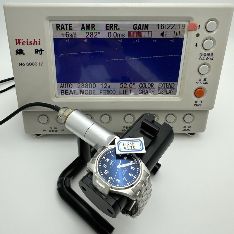 IWC V7공장 레플리카 시계 출고 전 QC 실물 사진 12
