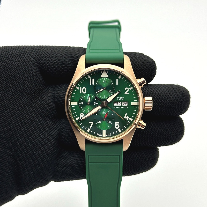 IWC 파일럿 워치 크로노그래프 TW공장 레플리카 시계 출고 전 QC 실물 사진 3